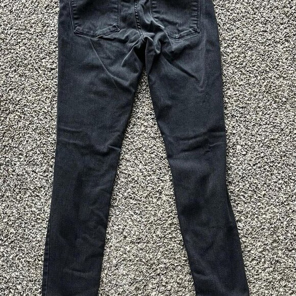 Flying Monkey Black Distressed Skinny Jeans, Womens Size 29, Low Rise Denim - Picture 7 of 7